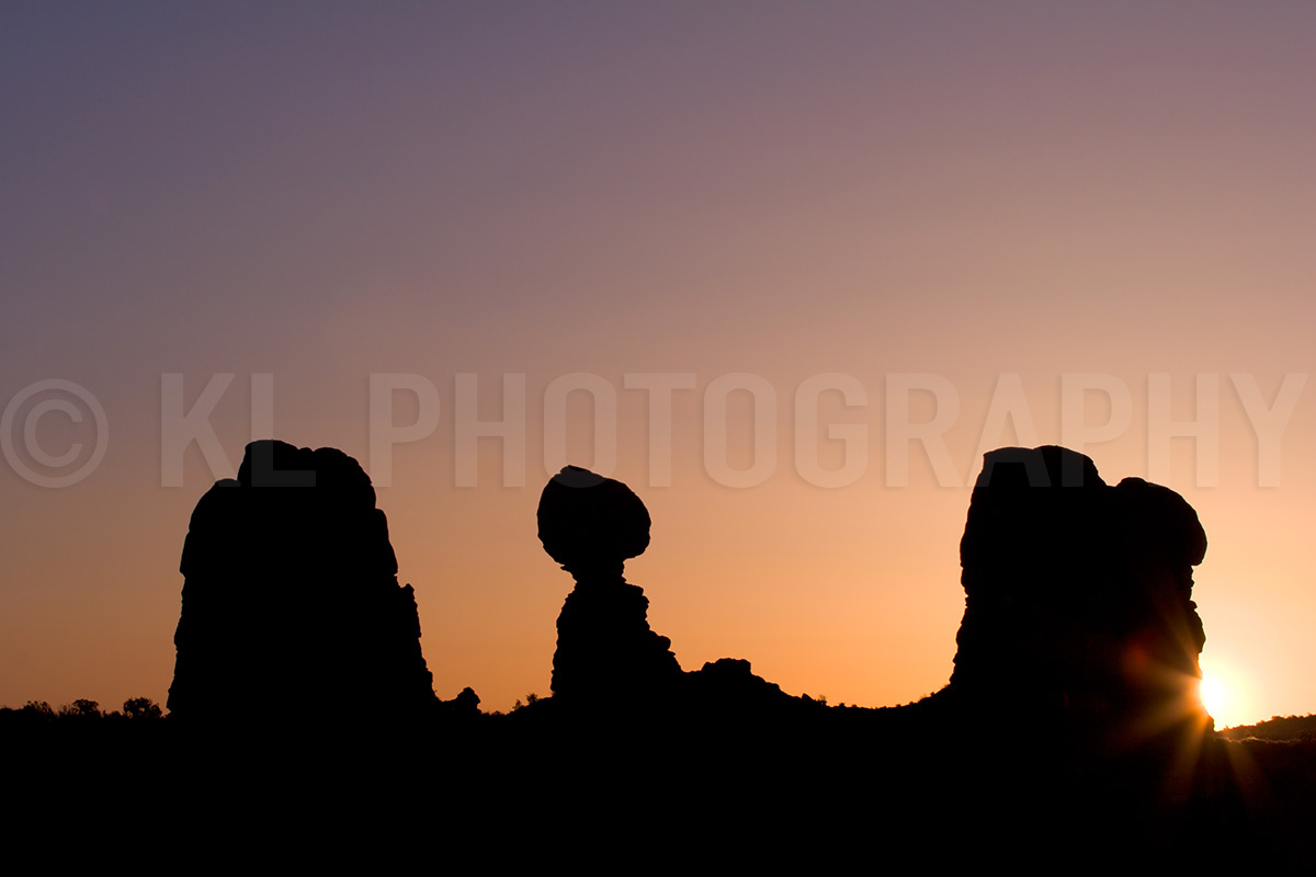 Desert Dawn Silhouette