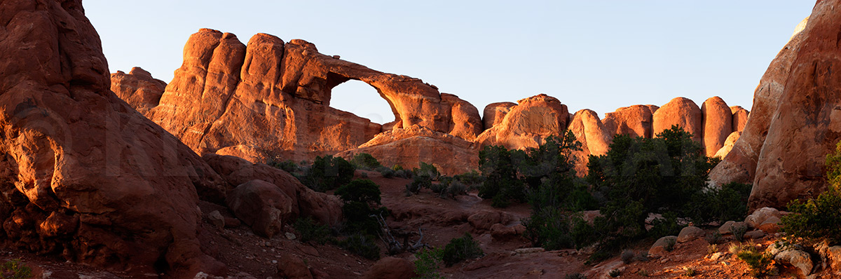 Skyline Arch Panorama