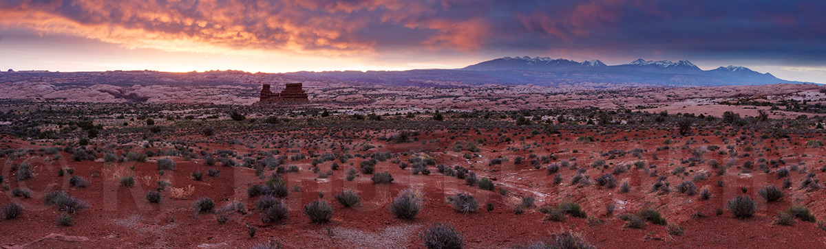 Sunrise Butte Panorama