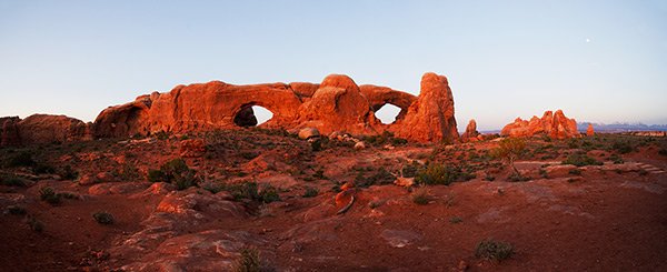 North and South Window Panorama