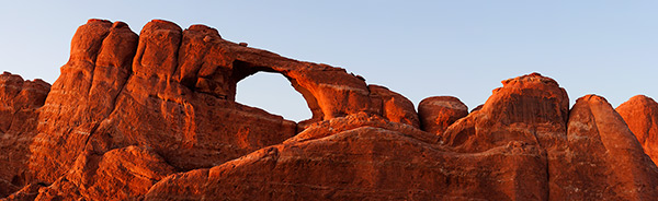 Skyline Arch Panorama