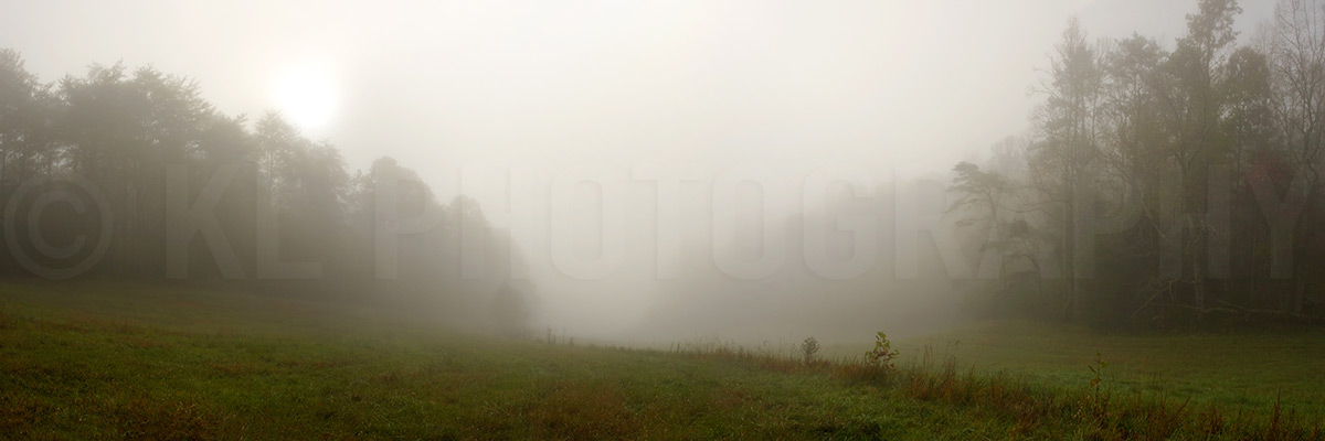 Foggy Valley Panorama