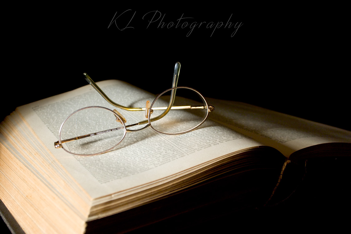 Book and Glasses