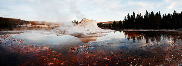 Castle Geyser Panorama