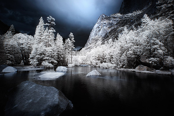 Mirror Lake in Infrared